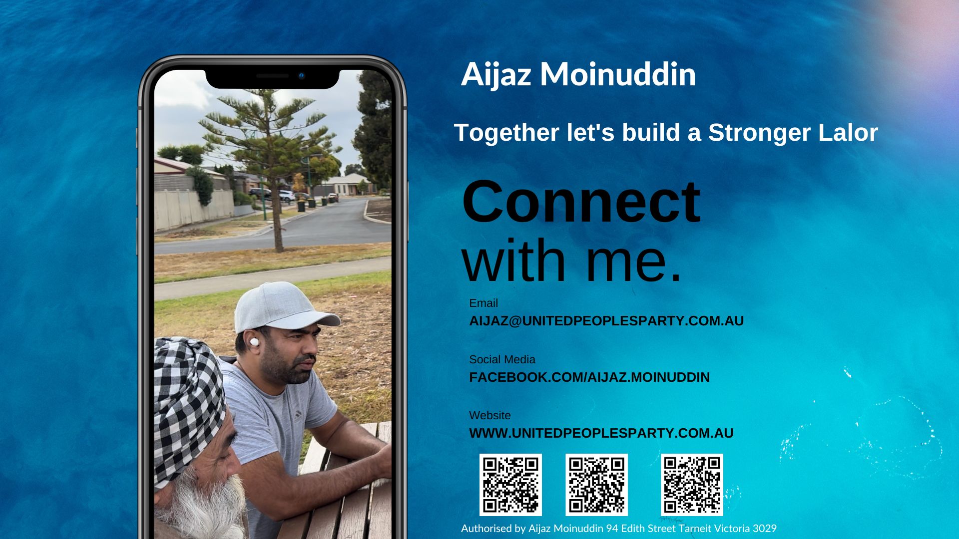 Vote 1 Aijaz Moinuddin For Lalor AboutMe